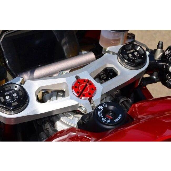 DUCABIKE (DBK) ドゥカバイク (ディービーケー) ステアリングステムナット カラー：ゴールド MULTISTRADA V2 S PANIGALE V4 R SP2 SPECIALE STREETFIGHTER SP_2