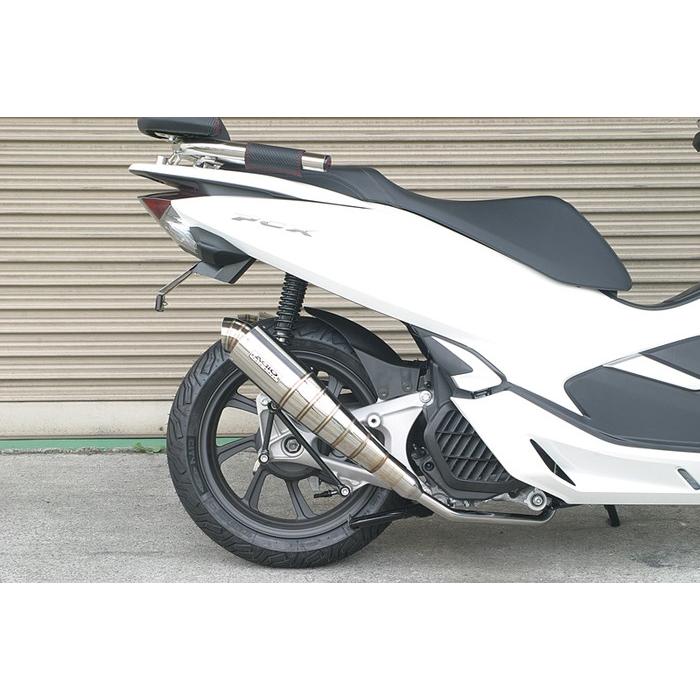 ADIO アディオ BB-SHOOT フルエキゾーストマフラー PCX125 JF81 JF84 PCX150 KF30 PCX HYBRID 2AJ-JF84 HONDA ホンダ マフラーの画像