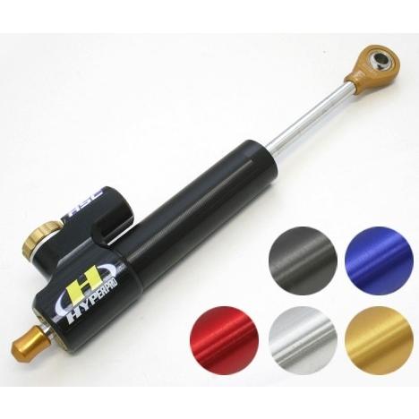 Webike | HYPERPRO ハイパープロ ステアリングダンパーステー DAX125(22111037) | ステアリングダンパーブラケット 通販 HYPERPRO ハイパープロ ステアリングダンパー タイプ：逆ピロボール / カラー：ブラック ステアリングダンパー