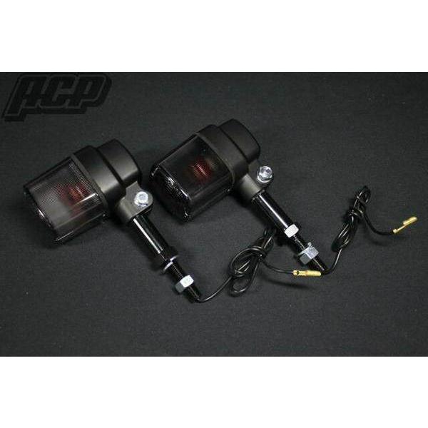 ヨーロピアン ウィンカー 角型/スモーク/ブラック 4個 新品 624] 新品