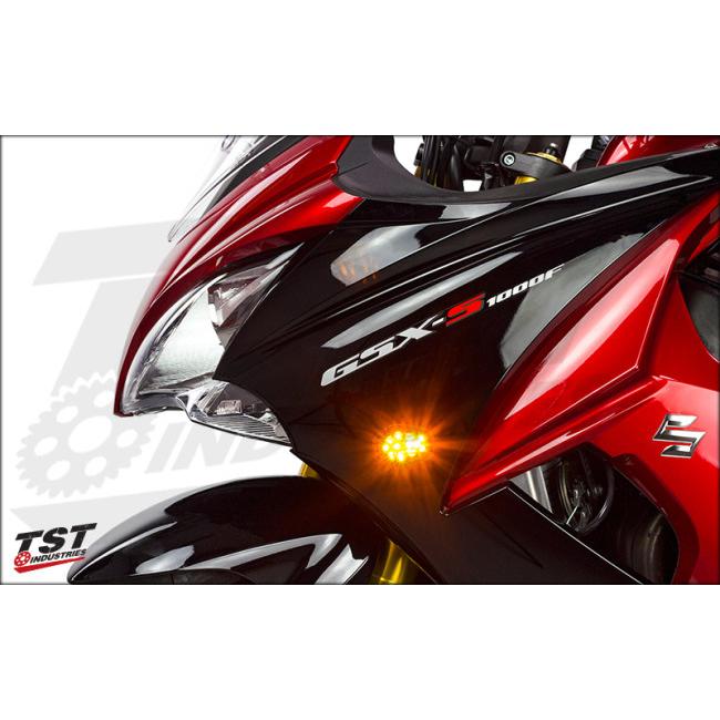 TST ティーエスティー LEDフロントウインカー LENS COLOR：Smoked GSX