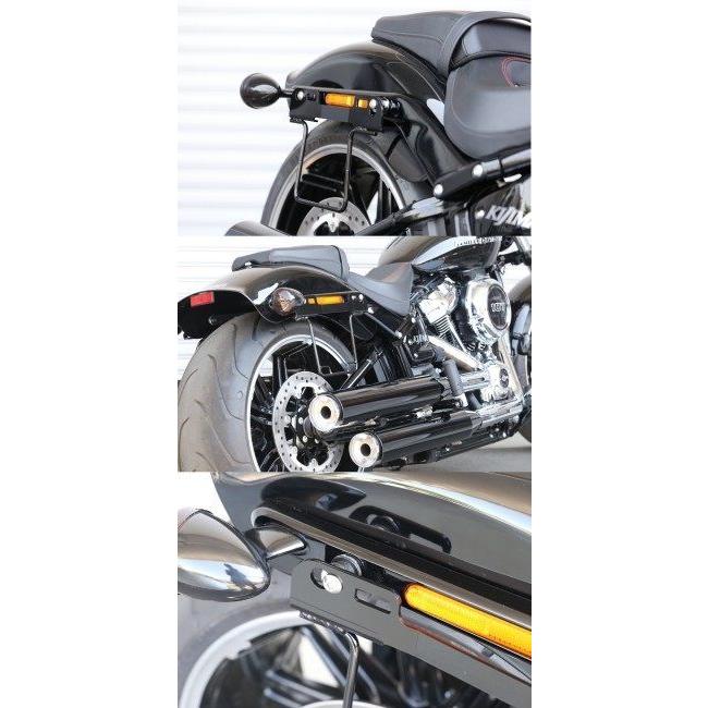 KIJIMA サドルバッグガード　FLFB・FXBR用　未使用品！ サドルバッグガード オールインワン DHW FLFB・FXBR 18Y