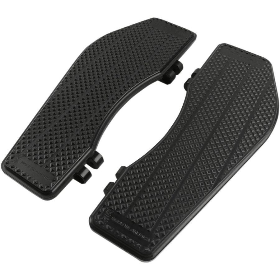 ブランド登録なし - THRASHIN SUPPLY スラッシンサプライ FLOORBOARDS DRVR 色つや：Black／FINISH：Anodized[1621-0844] HARLEY-DAVIDSON ハーレーダビッドソン 足どり 足回転運動 バイク-車、バイク、自転車-ステップ、ペダル