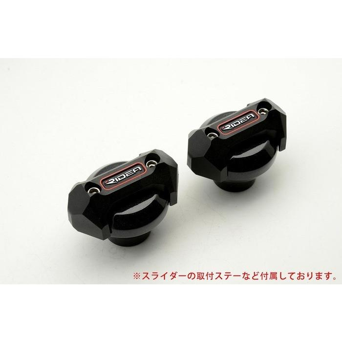 RIDEA リデア RIDEA フレームスライダー メタリックタイプ カラー：ブラック G310R BMW BMW エンジンスライダー・フレームスライダー
