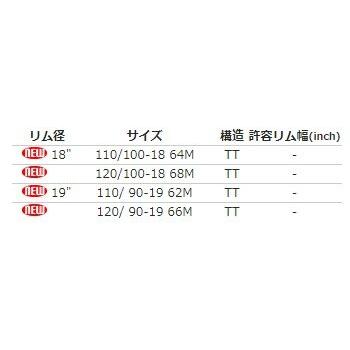 SHINKO（シンコー） 525 CHEATER 【110/100-18 64M TT】 チーター