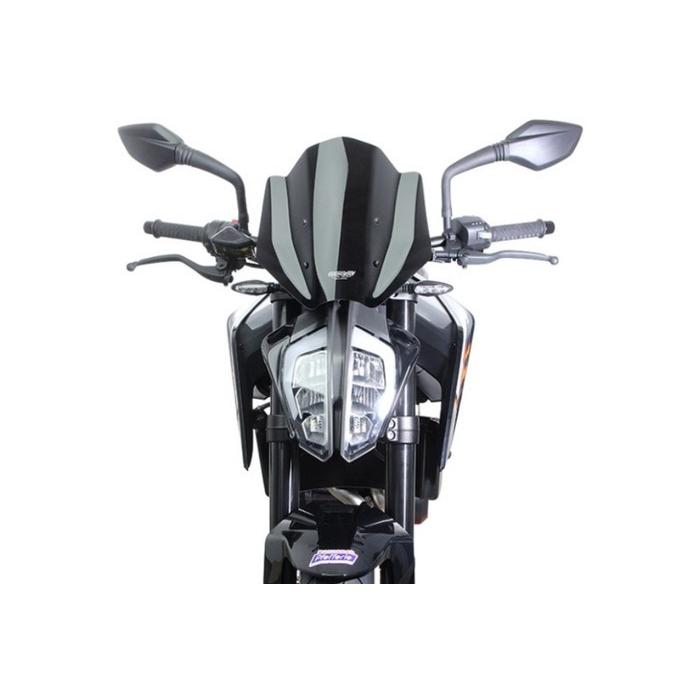 MRA エムアールエー スクリーンレーシング カラー：スモーク／グラデーション有り 790 Duke (790デューク) KTM スクリーン 外装