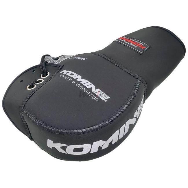 KOMINE コミネ AK-049 ネオプレーンハンドルウォーマーロング カラー：ブラック ハンドルカバー・ハンドルウォーマー | コミネ | 01