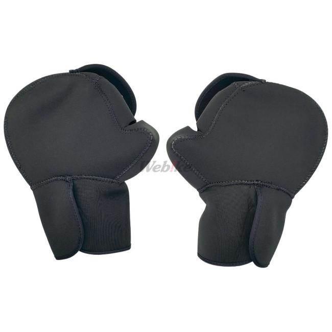 KOMINE コミネ AK-049 ネオプレーンハンドルウォーマーロング カラー：ブラック ハンドルカバー・ハンドルウォーマー | コミネ | 05