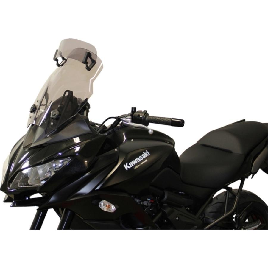 MRA エムアールエー VARIOツーリング カラー：スモーク VERSYS1000 (ヴェルシス1000) VERSYS650 (ヴェルシス650) KAWASAKI カワサキ スクリーン 外装