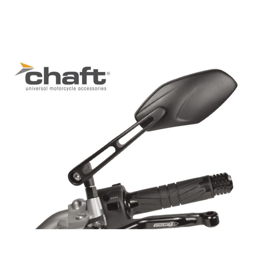 CHAFT 2021人気新作 CHAFT:チャフト ネイキッドミラー 逆ネジ付属 品質一番の タイプ：左側