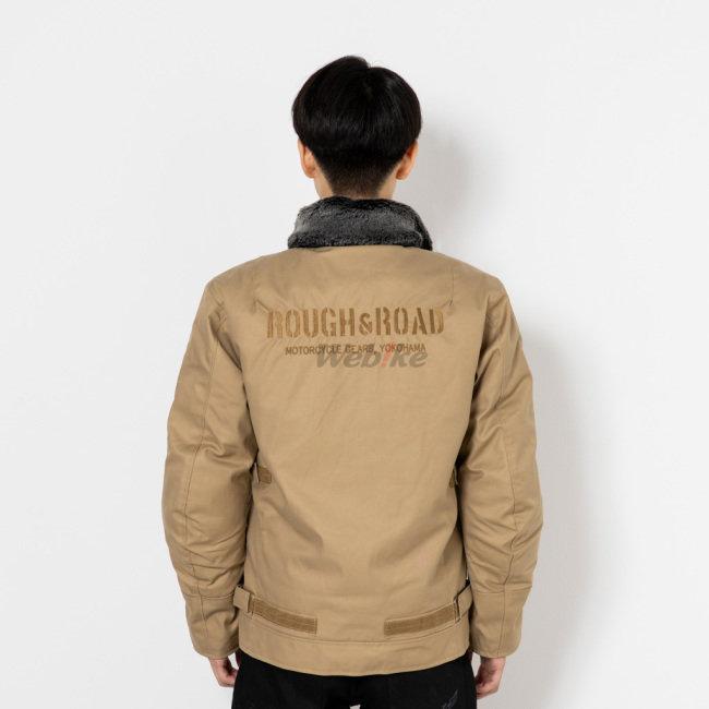 ラフ＆ロード ROUGH＆ROAD N-1RボアウインタージャケットFP サイズ：M