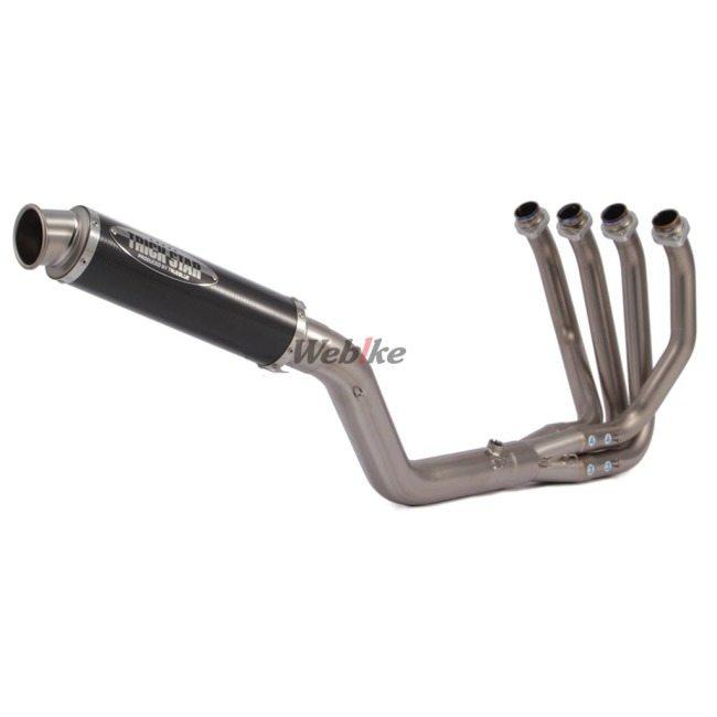 【ラスト1点】 TRICKSTAR トリックスター レーシングフルエキゾーストマフラー ショットガン タイプ：カールエンド / サイレンサー：カーボン Z900RS 【FKP2937877165】(106936円)