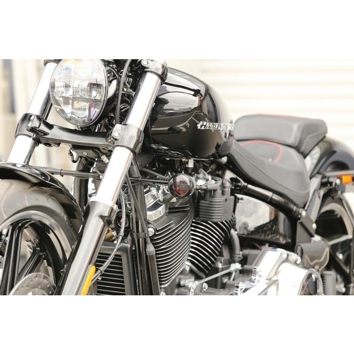 KIJIMA キジマ ウインカーステーフレームマウントタイプ SOFTAIL FAT BOY FXBRS BREAKOUT HARLEY-DAVIDSON ハーレーダビッドソン ウインカーステー・マウント