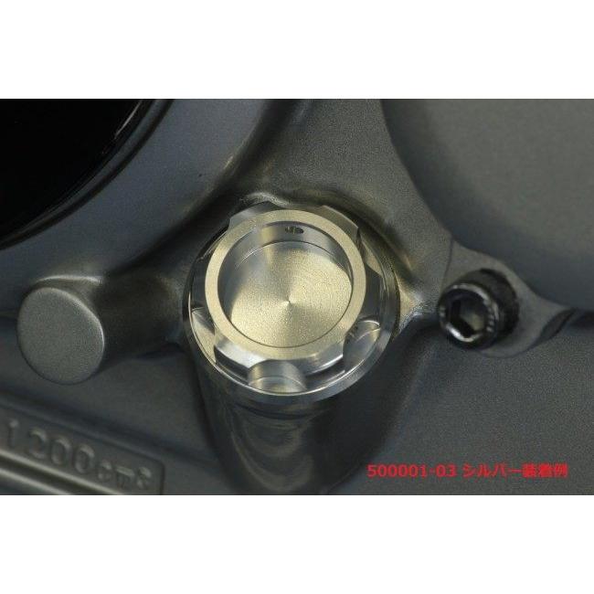 POSH Faith ポッシュ フェイス マシンドフィラーキャップ M30×P1.5 カラー：シルバー KAWASAKI カワサキ SUZUKI スズキ フィラーキャップ エンジンパーツ | ブランド登録なし | 03