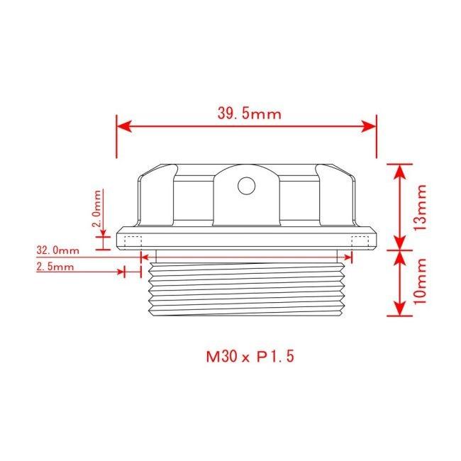 POSH Faith ポッシュ フェイス マシンドフィラーキャップ M30×P1.5 カラー：ゴールド KAWASAKI カワサキ SUZUKI スズキ フィラーキャップ エンジンパーツ | ブランド登録なし | 04
