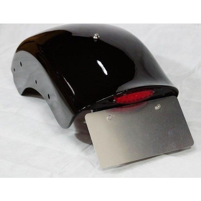 リアフェンダーとテールランプセット　ハーレーダビッドソン Harley Davidson（ハーレー・ダビッドソン） STEEL 260mm/18”21” リア
