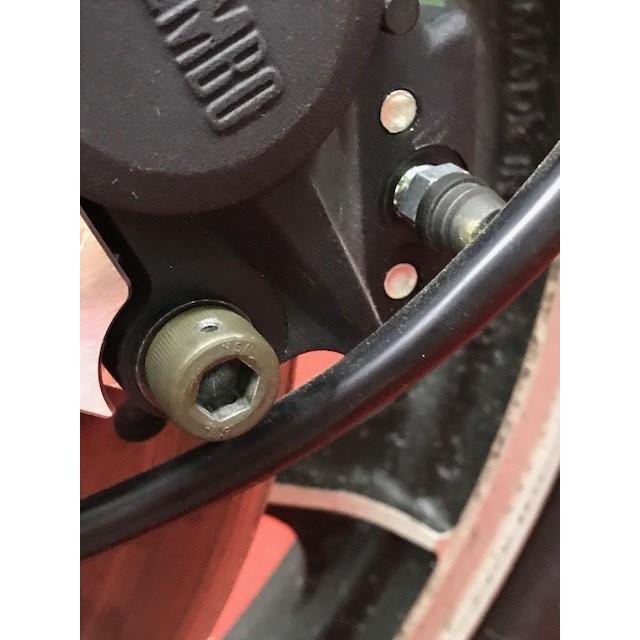 SPEED SHOP ITO スピードショップイトウ 296mmローター／ブレンボラグビー用キャリパーサポート カラー：ブラックアルマイト Z400FX/Z400J KAWASAKI カワサキ | スピードショップイトウ | 04