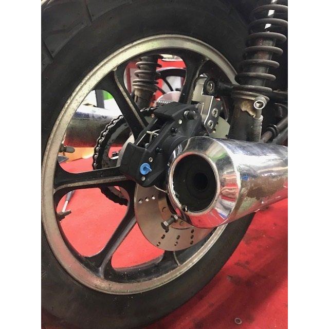 z400FX キャリパーサポート スピードショップイトウ（SPEED SHOP ITO） リヤキャリパーサポート