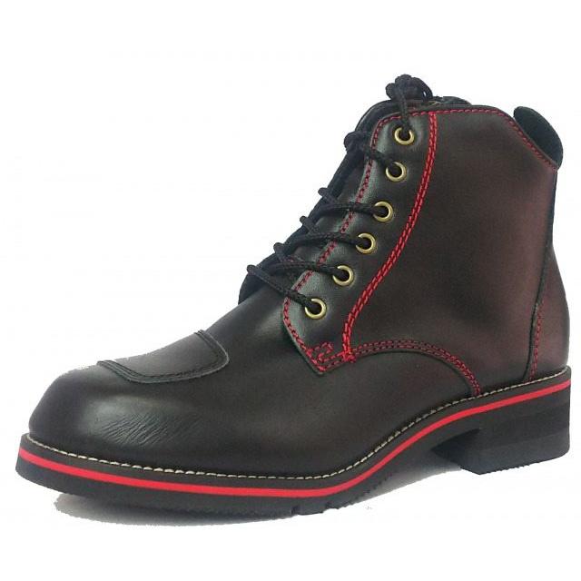 WILDWING 26.5 コンドル　レースアップブーツ サイドファスナー付き WILDWING 26.5ブラックレースアップブーツ サイドファスナー付き