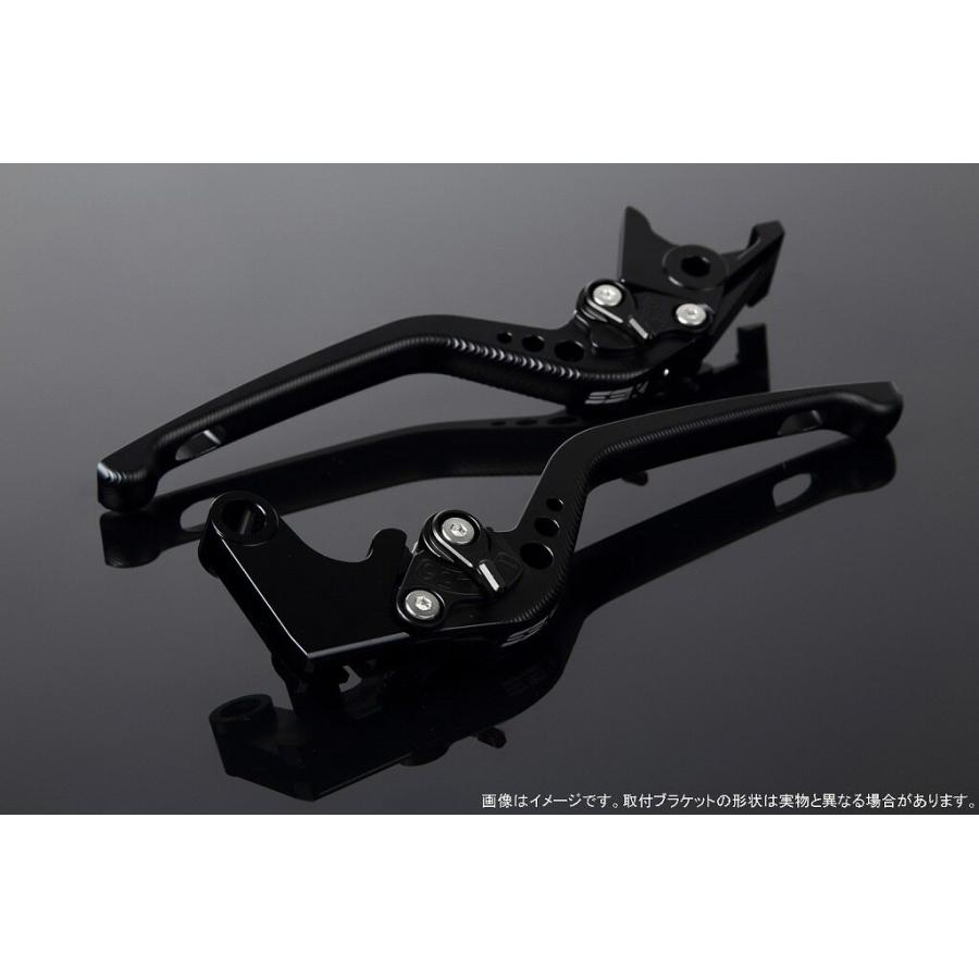 SPEEDRA スピードラ アルミビレットアジャストレバーセット 3Dロング レバー本体カラー：マットブラック / アジャスターカラー：マットブラック HONDA ホンダ | SPEEDRA
