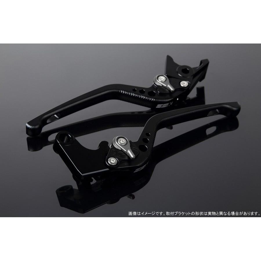 SPEEDRA スピードラ アルミビレットアジャストレバーセット 3Dロング アジャスターカラー：マットチタン / レバー本体カラー：マットブラック HONDA ホンダ | SPEEDRA