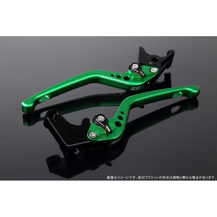 SPEEDRA スピードラ アルミビレットアジャストレバーセット 3Dロング レバー本体カラー：マットグリーン / アジャスターカラー：マットブラック HONDA ホンダ | SPEEDRA
