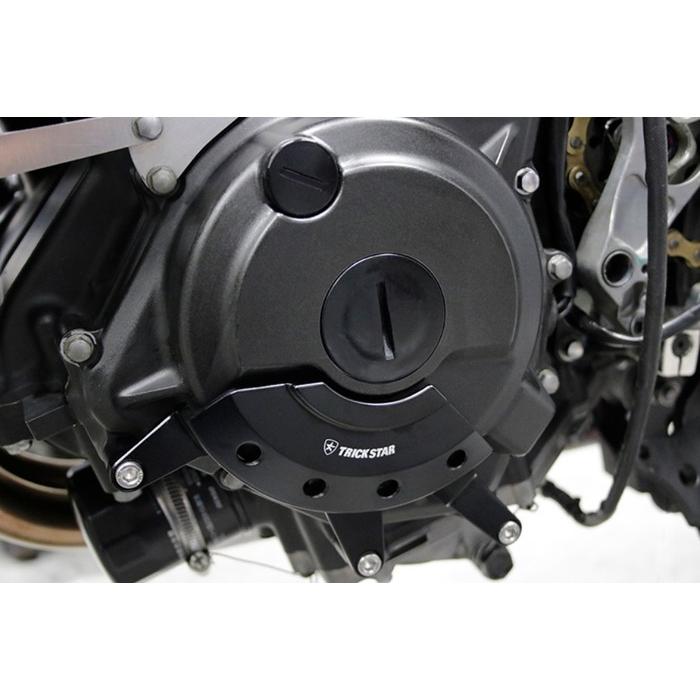 TRICKSTAR トリックスター モーターアーマー クラッチカバー Ninja400 Z250 Z400 Ninja250 KAWASAKI カワサキ エンジンパーツ エンジン