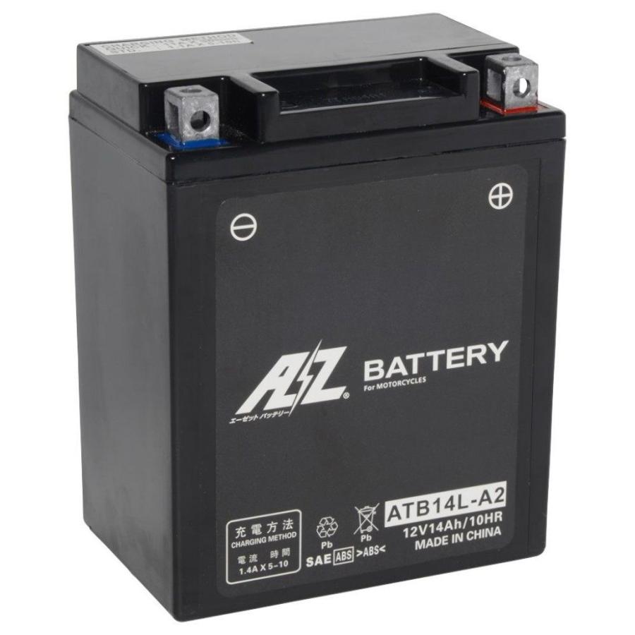 AZ Battery AZバッテリー 【ATB14L-A2-SMF】AZバッテリー｜webike02