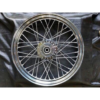 部品屋K&W 19インチ スポークホイール 2.5J 40本スポーク DYNA