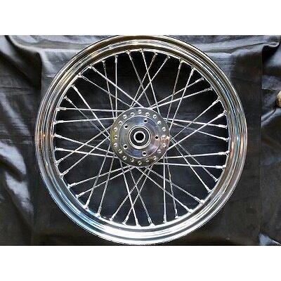 部品屋K&W 19インチ スポークホイール 2.5J 40本スポーク DYNA