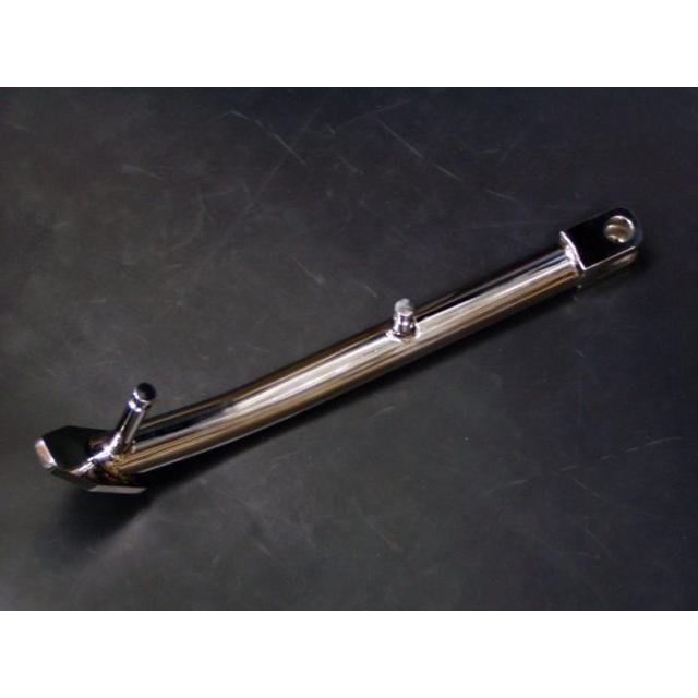 SPEC ENG. スペックエンジニアリング 軽量サイドスタンド サイズ：15ミリロング / カラー：ポリッシュ GPZ900R GPZ750R KAWASAKI カワサキ サイドスタンド