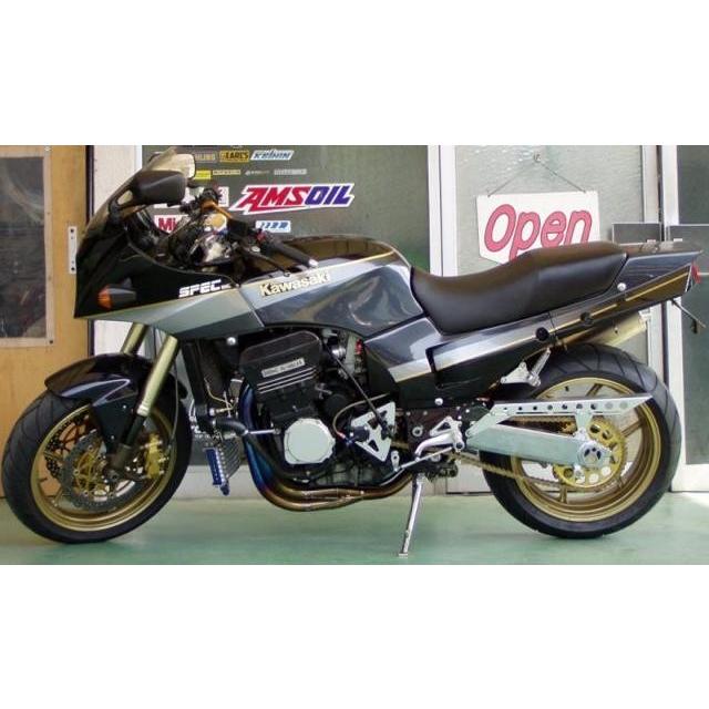 SPEC ENG. スペックエンジニアリング 軽量サイドスタンド サイズ：15ミリロング / カラー：ポリッシュ GPZ900R GPZ750R KAWASAKI カワサキ サイドスタンド