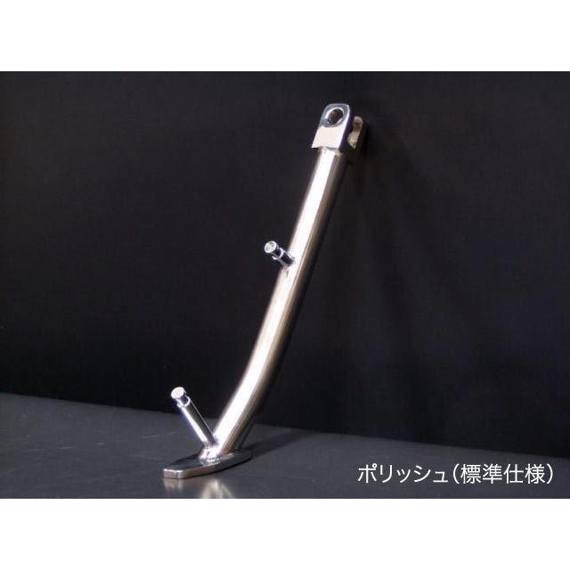 SPEC ENG. スペックエンジニアリング 軽量サイドスタンド サイズ：30ミリロング / カラー：ポリッシュ GPZ900R GPZ750R KAWASAKI カワサキ サイドスタンド