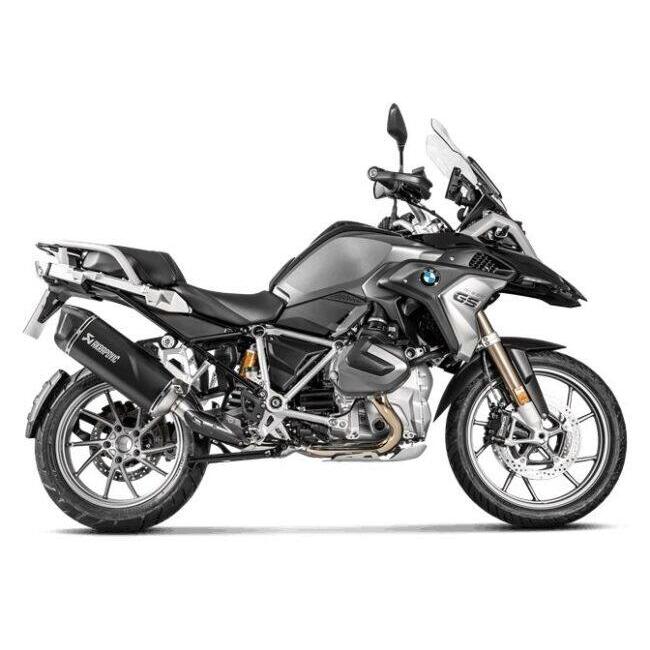 AKRAPOVIC アクラポビッチ e4認証 スリップオンライン カラー：チタンブラック R1250GS ADVENTURE BMW スリップオンマフラー マフラー_1