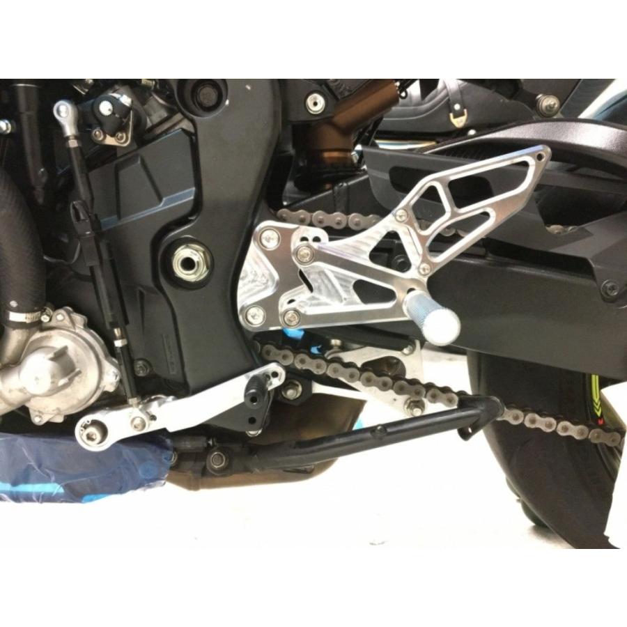 K-FACTORY - ケイファクトリー ライディングステップ 色つや：ステイゴールド GSX-R1000 GSX-R1000R SUZUKI スズキ うしろ側足どり 足どり 足回転運動 バイク-車、バイク、自転車-バックステップ