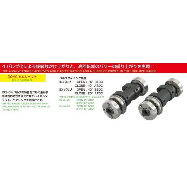 KITACO キタコ DOHCボアアップキット (145cc) CRF100F XR100R(競技用) XR100モタード エイプ100 タイプD HONDA ホンダ ボアアップキット エンジンパーツ | KーCON | 05