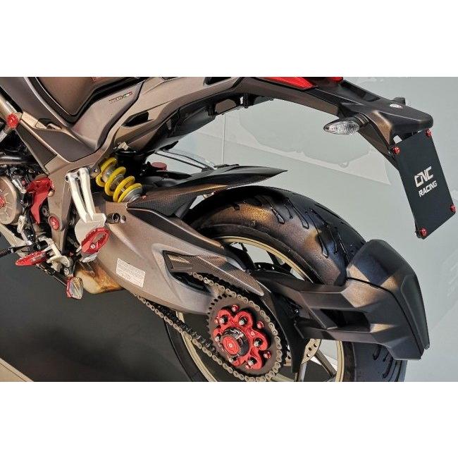 CNC Racing シーエヌシーレーシング リアアッパーチェーンカバー Multistradaマットカーボン Multistrada 1200 1200S Pikes Peak 1260S DUCATI ドゥカティの画像
