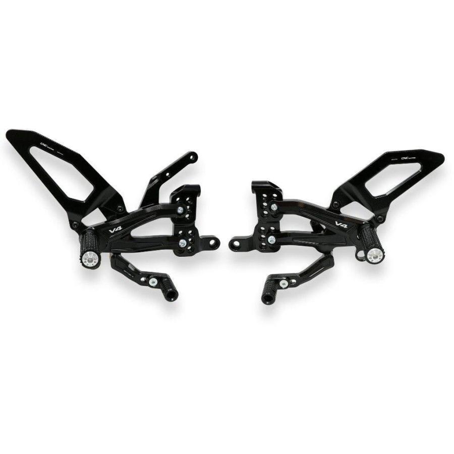CNC Racing シーエヌシーレーシング RPS アジャスタブル バックステップ EASY カラー：ブラック DUCATI ドゥカティ ステップ 足回り | CNC RACING