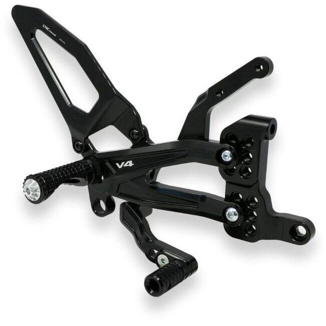 CNC Racing シーエヌシーレーシング RPS アジャスタブル バックステップ EASY カラー：ブラック DUCATI ドゥカティ ステップ 足回り | CNC RACING | 01