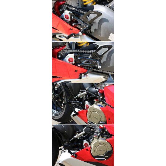 CNC Racing シーエヌシーレーシング RPS アジャスタブル バックステップ EASY カラー：ブラック DUCATI ドゥカティ ステップ 足回り | CNC RACING | 04
