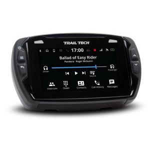 TrailTech トレイルテック VOYAGER PRO GPS デジタルメーターキット TW200 正立 ドラムブレーキ  空冷プラグセンサー12mm YAMAHA ヤマハ ナビ 電子機器類 | ブランド登録なし | 02