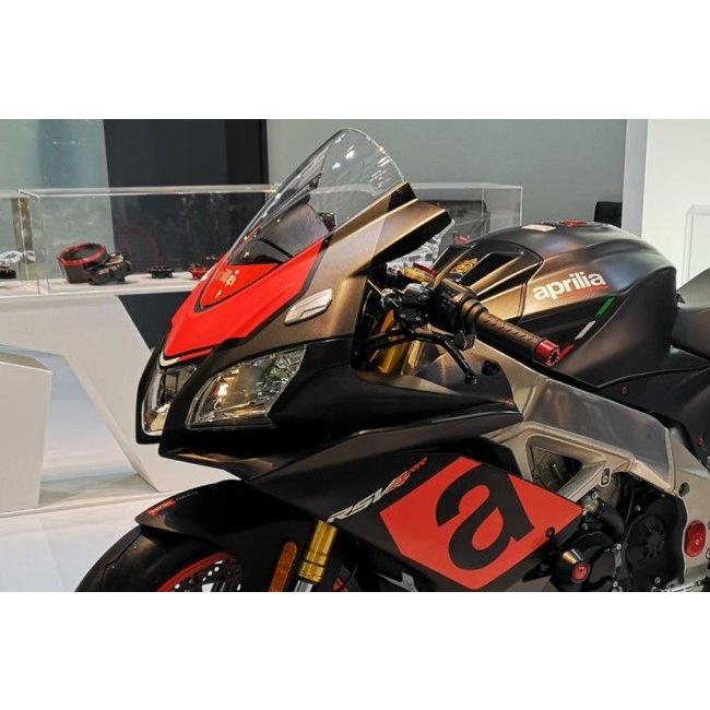 CNC Racing シーエヌシーレーシング ミラーホールキャップ カラー：レッド RSV4 APRILIA アプリリア ミラーホールカバー ハンドル | CNC RACING | 03