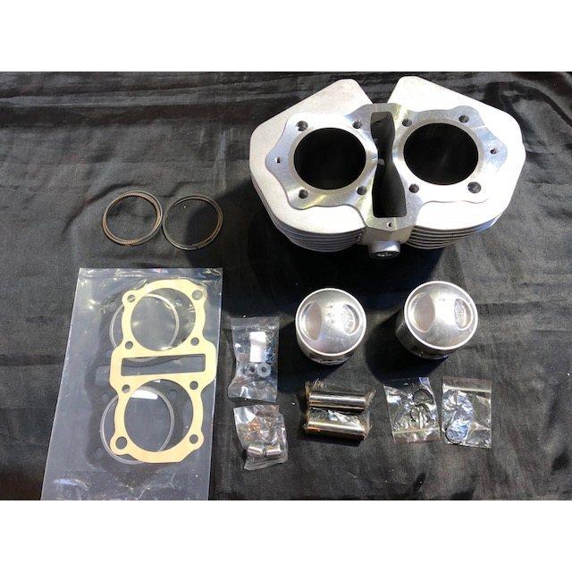 y*し様 未使用ヤマハ/61mm180ccボアアップキット/63mmピストン シ 部品屋K&W ビッグボア 750cc シリンダー&ピストンキット XS650 YAMAHA