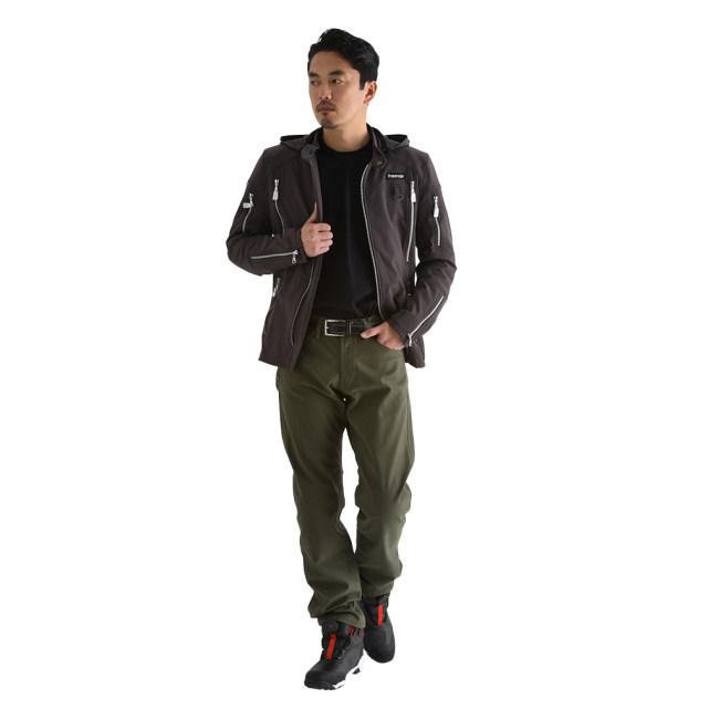 POWERAGE ウォータープルーフライダースパンツ オリーブ 32インチ