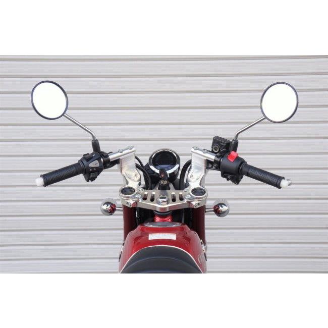 OVER オーヴァー スポーツライディングハンドルキット カラー：シルバー MONKEY125 Monkey125 HONDA ホンダ ハンドルキット ハンドルの画像