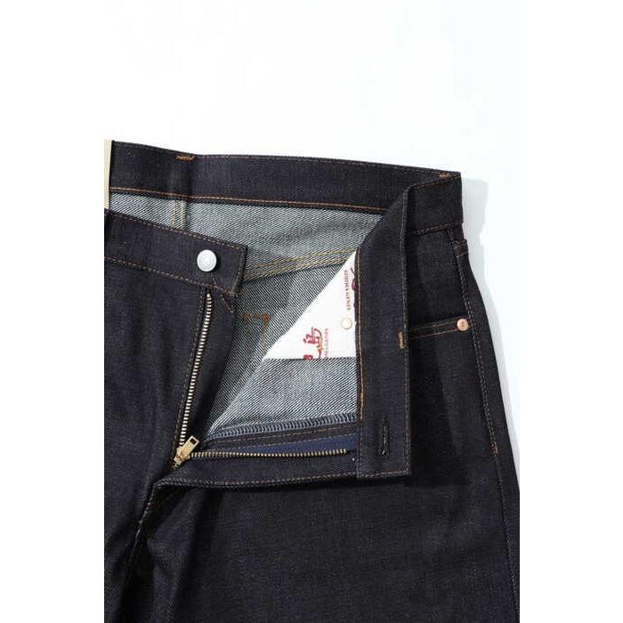 【未使用】児島ジーンズ 23oz セルビッチ ストレートジップフライ 児島ジーンズ 23oz セルビッチ ストレートデニムパンツ ジップフライ