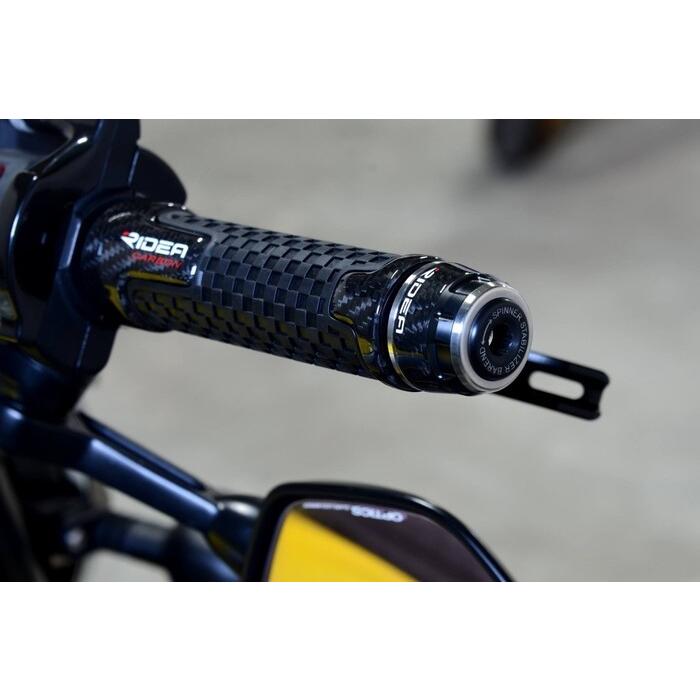 RIDEA リデア ハンドルバーエンド ショートタイプ ハンドル内径13.5-15.5mm用 バーエンド ハンドル