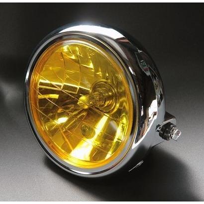 475】 新品 マルチリフレクター ヘッドライト メッキケース ガラスレンズ