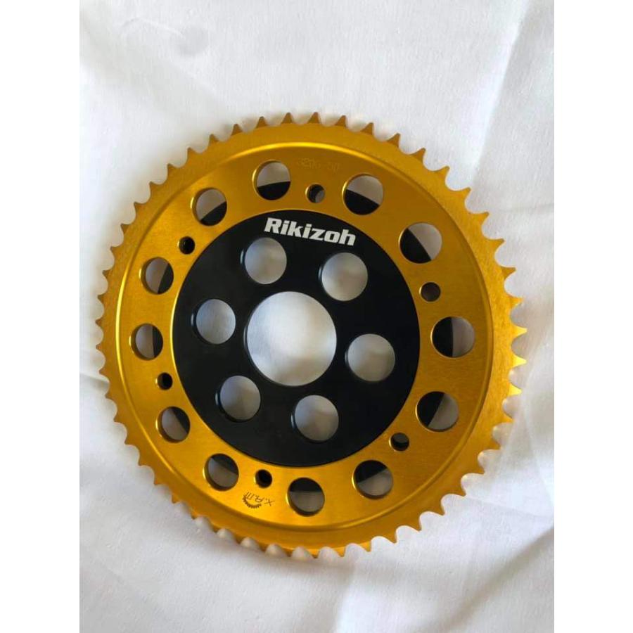 力造(Rikizoh) リキゾウ スプロケットキット 丁数：52 セロー 250 セロー225 トリッカー XT250X YAMAHA ヤマハ ドリブンスプロケット・リアスプロケット 駆動系 | 力造