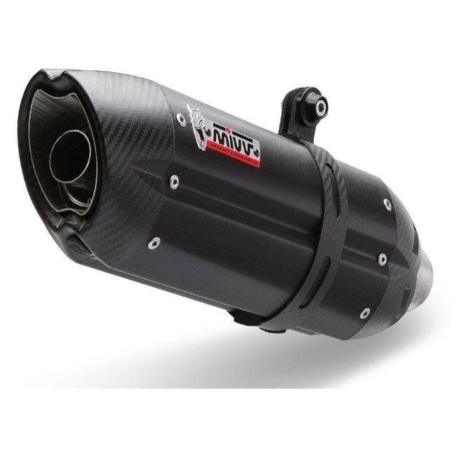 Webike | MIVV ミヴ SUONO BLACK スリップオンマフラー R nineT(B.022